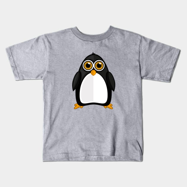 Penguin Kids T-Shirt by adamzworld